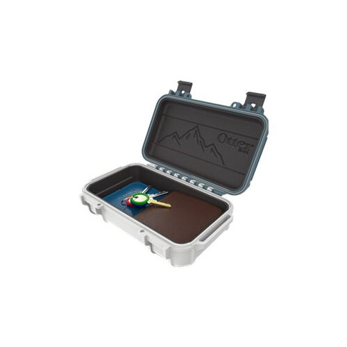 OtterBox DryBox 3250 - Hard case - stainless steel, polycarbonate - white/blue, Hudson OtterBox DryBox 3250 - Hard case - stainless steel, polycarbonate - white/blue, Hudson
