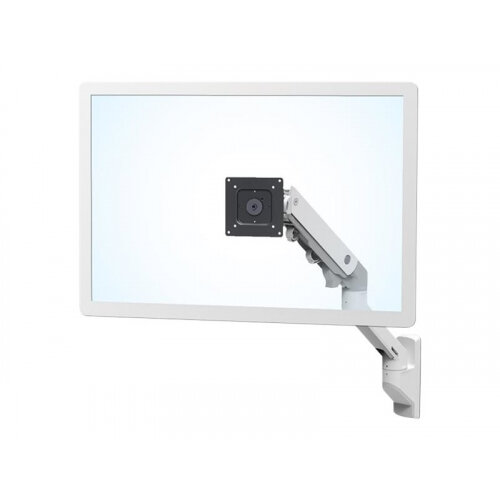 Ergotron HX Wall Mount Monitor Arm - Mounting kit (articulating arm, wall mount, pivot, mounting hardware, extension part) for Monitor - white - screen size: up to 42" - wall-mountable Ergotron HX Wall Mount Monitor Arm - Mounting kit (articulating arm, wall mount, pivot, mounting hardware, extension part) for Monitor - white - screen size: up to 42" - wall-mountable
