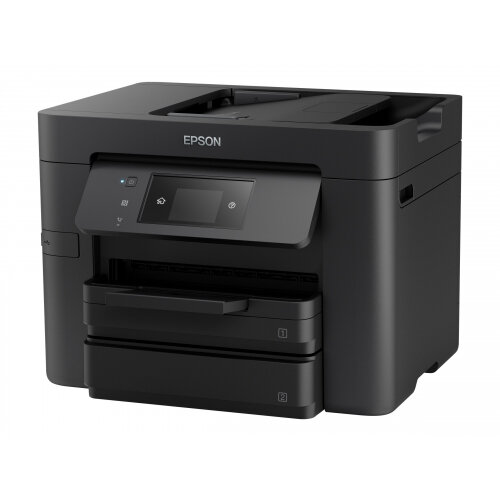 Epson WorkForce Pro WF-4730DTWF - Multifunction printer - colour - ink-jet - A4/Legal (media) - up to 34 ppm (printing) - 500 sheets - 33.6 Kbps - USB 2.0, LAN, Wi-Fi(n), USB host, NFC