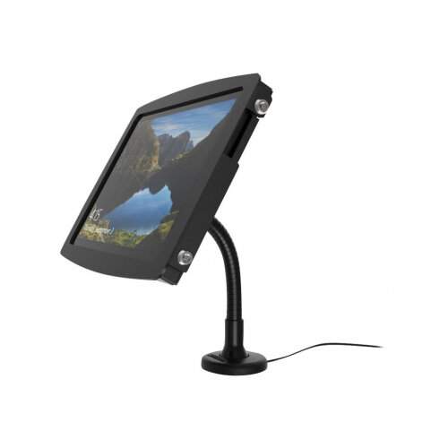 Compulocks Space Flex Arm - Surface Pro 3/4 / Galaxy TabPro S Counter Top Kiosk - Black - Mounting kit (wall mount, anti-theft enclosure, flexible arm) for tablet - lockable - high-grade aluminium - black - screen size: 12" - for Microsoft Surface Pro 3, Compulocks Space Flex Arm - Surface Pro 3/4 / Galaxy TabPro S Counter Top Kiosk - Black - Mounting kit (wall mount, anti-theft enclosure, flexible arm) for tablet - lockable - high-grade aluminium - black - screen size: 12" - for Microsoft Surface Pro 3,