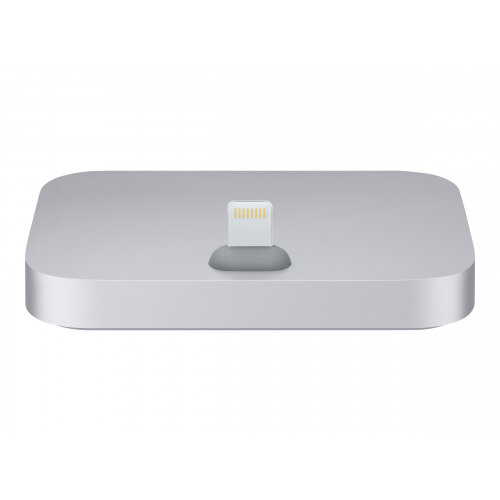 Apple iPhone Lightning Dock - Docking station - space grey - for iPhone 5, 5c, 5s, 6, 6 Plus, 6s, 6s Plus, SE; iPod touch (5G, 6G)