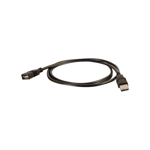 C2G 2m USB 2.0 A Male to A Female Extention Cable (6.6ft) - USB extension cable - USB (M) to USB (F) - 2 m - black