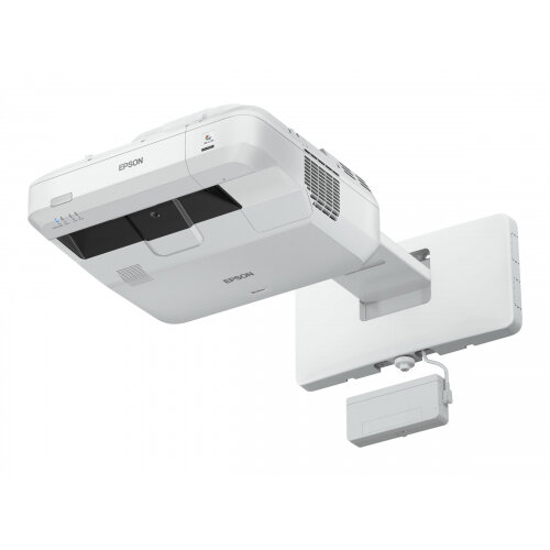 Epson EB-1470Ui - 3LCD Multimedia Projector - 4000 lumens (white) - 4000 lumens (colour) - WUXGA (1920 x 1200) - 16:10 - 1080p - ultra short-throw lens - 802.11b/g/n wireless / LAN / Miracast Epson EB-1470Ui - 3LCD Multimedia Projector - 4000 lumens (white) - 4000 lumens (colour) - WUXGA (1920 x 1200) - 16:10 - 1080p - ultra short-throw lens - 802.11b/g/n wireless / LAN / Miracast