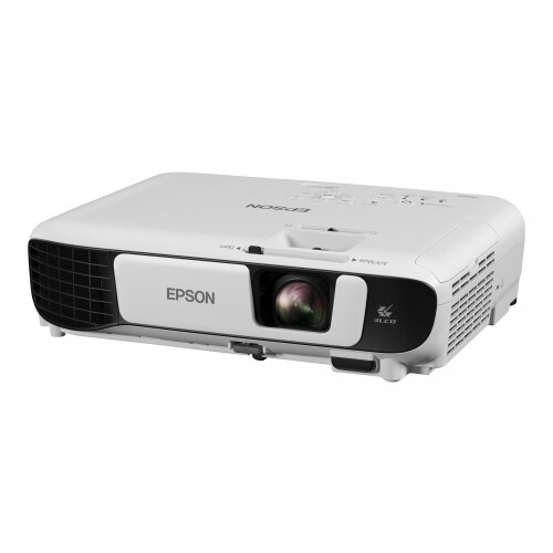 Epson EB-W42 - 3LCD Multimedia Projector - portable - 3600 lumens (white) - 3600 lumens (colour) - WXGA (1280 x 800) - 16:10 - 720p - 802.11n wireless