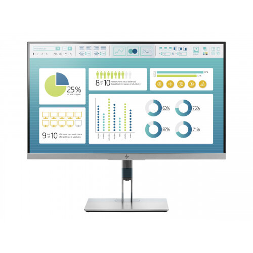 HP EliteDisplay E273 - LED Computer Monitor - 27 Inches - 1920 x 1080 Full HD (1080p) - IPS - 250 cd/m2 - 1000:1 - 5 ms - HDMI, VGA, DisplayPort