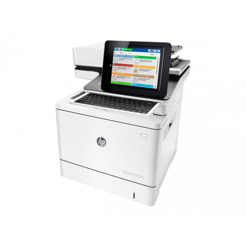 HP LaserJet Enterprise Flow MFP M577c - Multifunction printer - colour - laser - Legal (216 x 356 mm) (original) - A4/Legal (media) - up to 38 ppm (copying) - up to 38 ppm (printing) - 650 sheets - 33.6 Kbps - USB 2.0, Gigabit LAN, USB 2.0 host HP LaserJet Enterprise Flow MFP M577c - Multifunction printer - colour - laser - Legal (216 x 356 mm) (original) - A4/Legal (media) - up to 38 ppm (copying) - up to 38 ppm (printing) - 650 sheets - 33.6 Kbps - USB 2.0, Gigabit LAN, USB 2.0 host