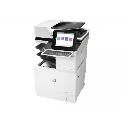 HP LaserJet Enterprise Flow MFP M632z - Multifunction printer - B/W - laser - 216 x 863 mm (original) - A4/Legal (media) - up to 61 ppm (copying) - up to 61 ppm (printing) - 3200 sheets - 33.6 Kbps - USB 2.0, Gigabit LAN, USB 2.0 host