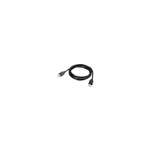 Lenovo - HDMI cable - HDMI (M) to HDMI (M) - 2 m - for ThinkPad 11e Chromebook; E57X; P51; T470; X1 Yoga; ThinkPad Yoga 11; V510