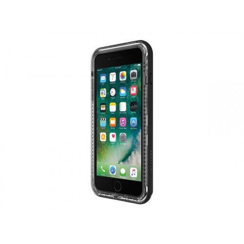 LifeProof NÃXT Apple iPhone 7 Plus/8 Plus - Back cover for mobile phone - black crystal - for Apple iPhone 7 Plus, 8 Plus