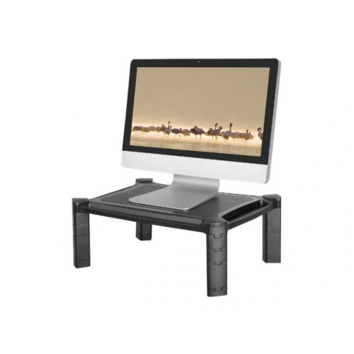 NewStar Laptop or Monitor Stand/Riser, Height Adjustable - Stand for monitor / notebook - black - screen size: 10"-32" - table-top NewStar Laptop or Monitor Stand/Riser, Height Adjustable - Stand for monitor / notebook - black - screen size: 10"-32" - table-top