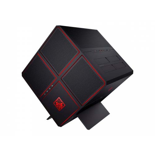 OMEN X by HP 900-099nn Case - Full tower - micro ATX - jet black, galvanized steel, black with smooth finish - for OMEN X by HP 900-099nn