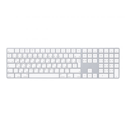 Apple Magic Keyboard with Numeric Keypad - Keyboard - Bluetooth - Switzerland Apple Magic Keyboard with Numeric Keypad - Keyboard - Bluetooth - Switzerland