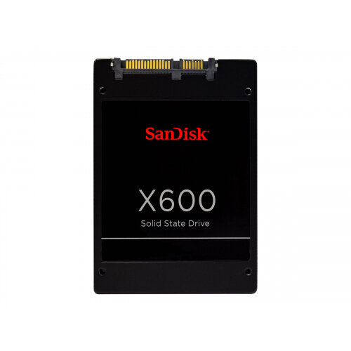 SanDisk X600 - Solid state drive - 128 GB - internal - 2.5 Inches - SATA 6Gb/s