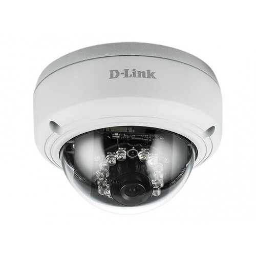 D-Link Vigilance DCS-4603 Full HD PoE Dome Camera - Network surveillance camera - pan / tilt - colour (Day&ight) - 3 MP - 1920 x 1080 - 1080p - LAN 10/100 - MJPEG, H.264 - DC 12 V D-Link Vigilance DCS-4603 Full HD PoE Dome Camera - Network surveillance camera - pan / tilt - colour (Day&ight) - 3 MP - 1920 x 1080 - 1080p - LAN 10/100 - MJPEG, H.264 - DC 12 V