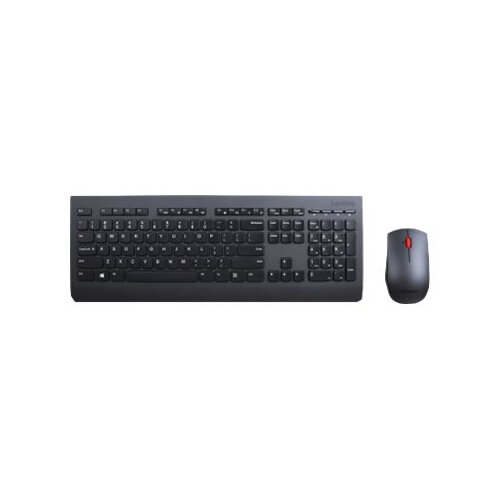 Lenovo Professional Combo - Keyboard and mouse set - wireless - 2.4 GHz - UK English - for 330-20; 330S-14; 510-15; Legion T730-28; Tablet 10; ThinkPad P52; V130-14; V330-15