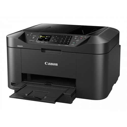 Canon MAXIFY MB2150 - Multifunction printer - colour - ink-jet - A4 (210 x 297 mm), Legal (216 x 356 mm) (original) - A4/Legal (media) - up to 18 ppm (copying) - up to 19 ipm (printing) - 250 sheets - 33.6 Kbps - USB 2.0, Wi-Fi(n), USB host