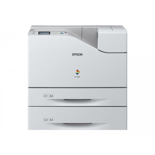 Epson WorkForce AL-C500DTN - Printer - colour - Duplex - laser - A4/Legal - up to 45 ppm (mono) / up to 45 ppm (colour) - capacity: 1250 sheets - USB, Gigabit LAN