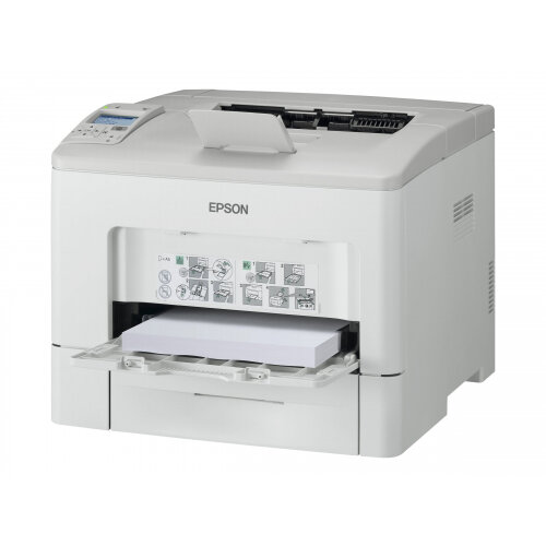 Epson WorkForce AL-M400DN - Printer - monochrome - Duplex - laser - A4/Legal - 1200 dpi - up to 45 ppm - capacity: 700 sheets - parallel, USB, Gigabit LAN