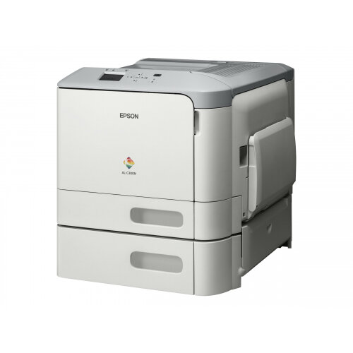 Epson WorkForce AL-C300TN - Printer - colour - laser - A4/Legal - 1200 x 1200 dpi - up to 31 ppm (mono) / up to 31 ppm (colour) - capacity: 850 sheets - USB 2.0, Gigabit LAN, USB host