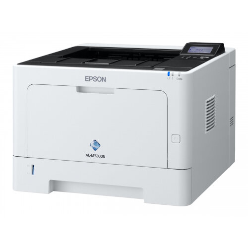 Epson WorkForce AL-M320DN - Printer - monochrome - Duplex - laser - A4/Legal - 1200 x 1200 dpi - up to 40 ppm - capacity: 350 sheets - USB 2.0, Gigabit LAN Epson WorkForce AL-M320DN - Printer - monochrome - Duplex - laser - A4/Legal - 1200 x 1200 dpi - up to 40 ppm - capacity: 350 sheets - USB 2.0, Gigabit LAN
