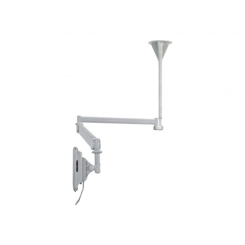 NewStar Medical Monitor Ceiling Mount (Full Motion gas spring) for 10"-24" Screen, Height Adjustable - Grey - Ceiling mount for LCD display - medical - grey - screen size: 10"-24" NewStar Medical Monitor Ceiling Mount (Full Motion gas spring) for 10"-24" Screen, Height Adjustable - Grey - Ceiling mount for LCD display - medical - grey - screen size: 10"-24"