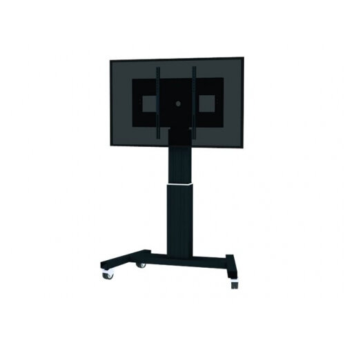 NewStar Motorized (Height Adjustable) Mobile Floor Stand for 42-100" Screen, Black - Cart for LCD / plasma panel / media player / mini PC (motorised) - black, RAL 9005 - screen size: 42"-100" NewStar Motorized (Height Adjustable) Mobile Floor Stand for 42-100" Screen, Black - Cart for LCD / plasma panel / media player / mini PC (motorised) - black, RAL 9005 - screen size: 42"-100"