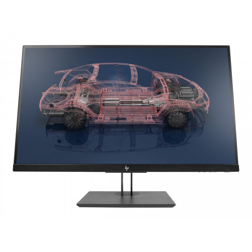 HP Z27n G2 - LED Computer Monitor - 27 Inches (27 Inches viewable) - 2560 x 1440 QHD - IPS - 300 cd/m2 - 1000:1 - 5.3 ms - DisplayPort, HDMI, DVI-D, USB-C - Black Pearl