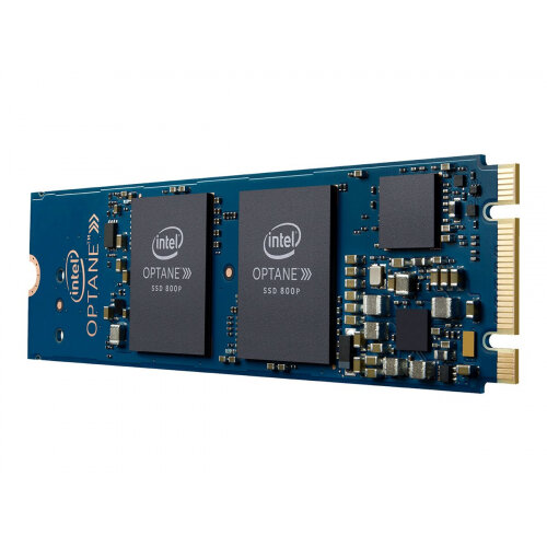 Intel Solid-State Drive 800p Series - Solid state drive - 118 GB - 3D Xpoint (Optane) - internal - M.2 2280 - PCI Express 3.0 x2 (NVMe) Intel Solid-State Drive 800p Series - Solid state drive - 118 GB - 3D Xpoint (Optane) - internal - M.2 2280 - PCI Express 3.0 x2 (NVMe)