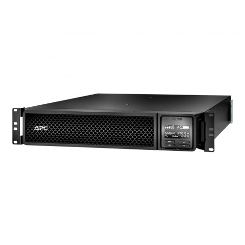 APC Smart-UPS SRT 2200VA RM - UPS (rack-mountable / external) - AC 220/230/240 V - 1980 Watt - 2200 VA Lead Acid - RS-232, USB - output connectors: 10 - 2U - black - with APC UPS Network Management Card