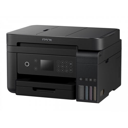 Epson EcoTank ET-3750 - Multifunction printer - colour - ink-jet - A4/Legal (media) - up to 33 ppm (printing) - 150 sheets - USB, LAN, Wi-Fi Epson EcoTank ET-3750 - Multifunction printer - colour - ink-jet - A4/Legal (media) - up to 33 ppm (printing) - 150 sheets - USB, LAN, Wi-Fi