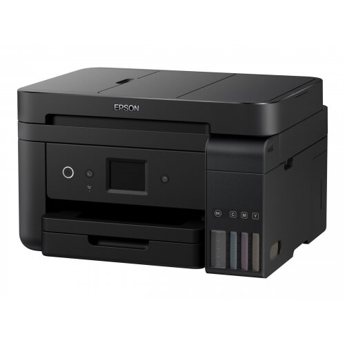 Epson EcoTank ET-4750 - Multifunction printer - colour - ink-jet - A4/Legal (media) - up to 33 ppm (printing) - 250 sheets - 33.6 Kbps - USB, LAN, Wi-Fi