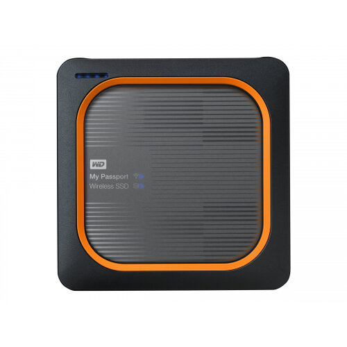 WD My Passport Wireless SSD WDBAMJ5000AGY - Wireless mobile storage - 500 GB - SSD 500 GB x 1 - USB 3.0 / 802.11ac WD My Passport Wireless SSD WDBAMJ5000AGY - Wireless mobile storage - 500 GB - SSD 500 GB x 1 - USB 3.0 / 802.11ac