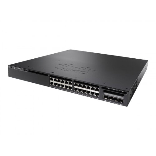 Cisco Catalyst 3650-24TS-L - Switch - Managed - 24 x 10/100/1000 + 4 x SFP - desktop, rack-mountable Cisco Catalyst 3650-24TS-L - Switch - Managed - 24 x 10/100/1000 + 4 x SFP - desktop, rack-mountable