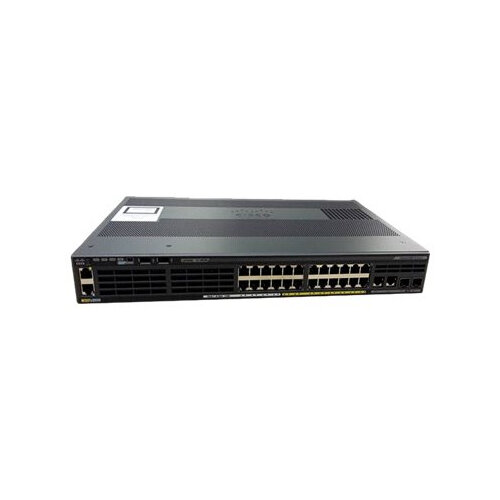 Cisco Catalyst 2960X-24PSQ-L - Switch - Managed - 24 x 10/100/1000 (8 PoE+) + 2 x Gigabit SFP + 2 x 10/100/1000 - desktop, rack-mountable - PoE+ (110 W) Cisco Catalyst 2960X-24PSQ-L - Switch - Managed - 24 x 10/100/1000 (8 PoE+) + 2 x Gigabit SFP + 2 x 10/100/1000 - desktop, rack-mountable - PoE+ (110 W)