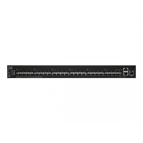 Cisco Small Business SG350XG-24F - Switch - Managed - 22 x 10 Gigabit SFP+ + 2 x combo 10GBase-T - desktop, rack-mountable Cisco Small Business SG350XG-24F - Switch - Managed - 22 x 10 Gigabit SFP+ + 2 x combo 10GBase-T - desktop, rack-mountable