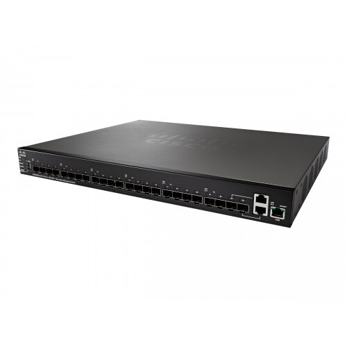 Cisco Small Business SG550XG-24F - Switch - L3 - Managed - 22 x 10 Gigabit SFP+ + 2 x combo 10GBase-T - desktop, rack-mountable