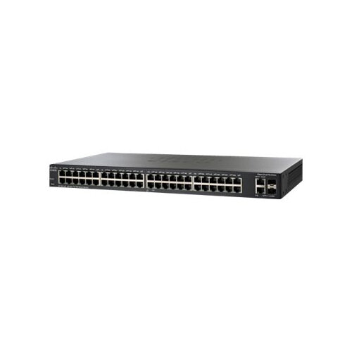 Cisco Small Business Smart SF200-48 - Switch - Managed - 48 x 10/100 + 2 x combo Gigabit SFP - desktop, rack-mountable Cisco Small Business Smart SF200-48 - Switch - Managed - 48 x 10/100 + 2 x combo Gigabit SFP - desktop, rack-mountable