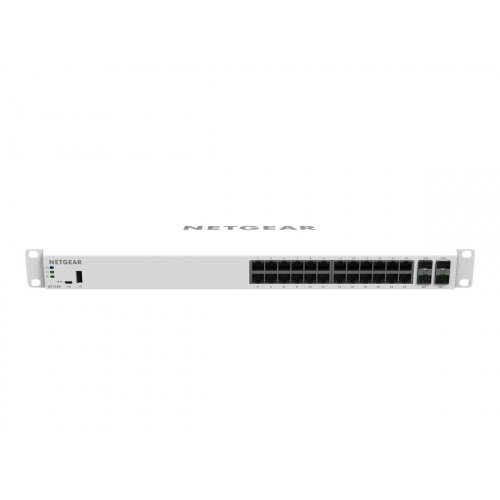 NETGEAR Insight GC728X - Switch - L3 - smart - 24 x 10/100/1000 + 2 x Gigabit SFP (uplink) + 2 x 10 Gigabit SFP+ (uplink) - desktop, rack-mountable