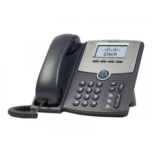 Cisco Small Business SPA 502G - VoIP phone - SIP, SIP v2, SPCP - single-line - silver, dark grey - for Small Business Pro Unified Communications 320 with 4 FXO Cisco Small Business SPA 502G - VoIP phone - SIP, SIP v2, SPCP - single-line - silver, dark grey - for Small Business Pro Unified Communications 320 with 4 FXO