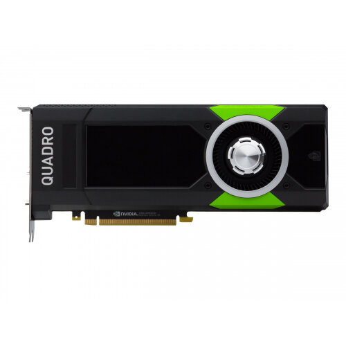 NVIDIA Quadro P5000 - Graphics card - Quadro P5000 - 16 GB GDDR5X - PCIe 3.0 x16 - DVI, 4 x DisplayPort - for Workstation Z440, Z8 G4, Z840