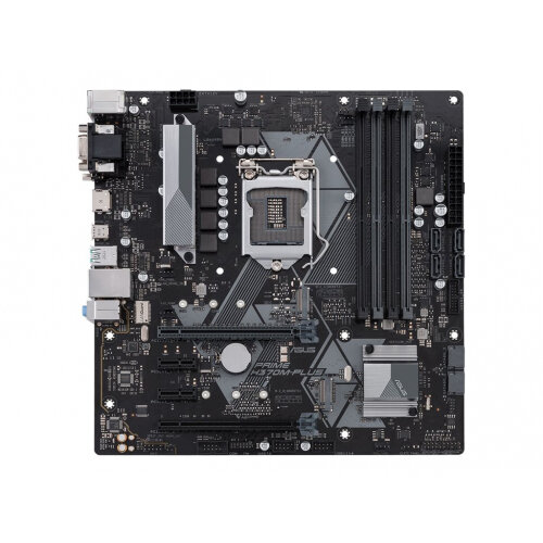 ASUS PRIME H370M-PLUS - Motherboard - micro ATX - LGA1151 Socket - H370 - USB 3.1 Gen 1, USB 3.1 Gen 2, USB-C Gen1 - Gigabit LAN - onboard graphics (CPU required) - HD Audio (8-channel) ASUS PRIME H370M-PLUS - Motherboard - micro ATX - LGA1151 Socket - H370 - USB 3.1 Gen 1, USB 3.1 Gen 2, USB-C Gen1 - Gigabit LAN - onboard graphics (CPU required) - HD Audio (8-channel)
