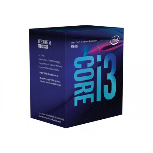 Intel Core i3 8350K - 4 GHz - 4 cores - 4 threads - 8 MB cache - LGA1151 Socket - Box Intel Core i3 8350K - 4 GHz - 4 cores - 4 threads - 8 MB cache - LGA1151 Socket - Box