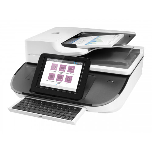 HP Digital Sender Flow 8500Fn2 - Document Scanner - Duplex - 216 X 864 mm - 600 DPI X 600 DPI - Up To 92 PPM (Mono) / Up To 92 PPM (Colour) - ADF (150 Sheets) - Up To 10000 Scans Per Day - USB 2.0, Gigabit Lan, USB 2.0 (Host)