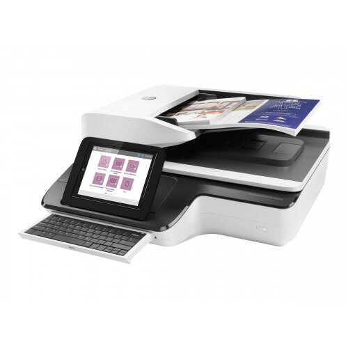 HP ScanJet Enterprise Flow N9120 fn2 Flatbed Scanner - Document scanner - Duplex - 297 x 864 mm - 600 dpi x 600 dpi - up to 120 ppm (mono) / up to 120 ppm (colour) - ADF (200 sheets) - up to 12000 scans per day - USB 2.0, Gigabit LAN, USB 2.0 (Host) HP ScanJet Enterprise Flow N9120 fn2 Flatbed Scanner - Document scanner - Duplex - 297 x 864 mm - 600 dpi x 600 dpi - up to 120 ppm (mono) / up to 120 ppm (colour) - ADF (200 sheets) - up to 12000 scans per day - USB 2.0, Gigabit LAN, USB 2.0 (Host)