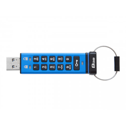Kingston DataTraveler 2000 - USB flash drive - encrypted - 8 GB - USB 3.1 Gen 1 Kingston DataTraveler 2000 - USB flash drive - encrypted - 8 GB - USB 3.1 Gen 1