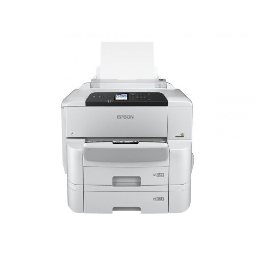Epson WorkForce Pro WF-C8190DTW - Printer - colour - Duplex - ink-jet - A3/Ledger - 4800 x 1200 dpi - up to 35 ppm (mono) / up to 35 ppm (colour) - capacity: 835 sheets - Gigabit LAN, NFC, USB 3.0, USB 2.0 host, Wi-Fi(ac) Epson WorkForce Pro WF-C8190DTW - Printer - colour - Duplex - ink-jet - A3/Ledger - 4800 x 1200 dpi - up to 35 ppm (mono) / up to 35 ppm (colour) - capacity: 835 sheets - Gigabit LAN, NFC, USB 3.0, USB 2.0 host, Wi-Fi(ac)