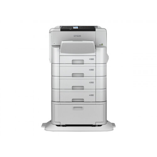 Epson WorkForce Pro WF-C8190DTWC - Printer - colour - Duplex - ink-jet - A3 - 4800 x 1200 dpi - up to 35 ppm (mono) / up to 35 ppm (colour) - capacity: 835 sheets - Gigabit LAN, NFC, USB 3.0, USB 2.0 host, Wi-Fi(ac) Epson WorkForce Pro WF-C8190DTWC - Printer - colour - Duplex - ink-jet - A3 - 4800 x 1200 dpi - up to 35 ppm (mono) / up to 35 ppm (colour) - capacity: 835 sheets - Gigabit LAN, NFC, USB 3.0, USB 2.0 host, Wi-Fi(ac)