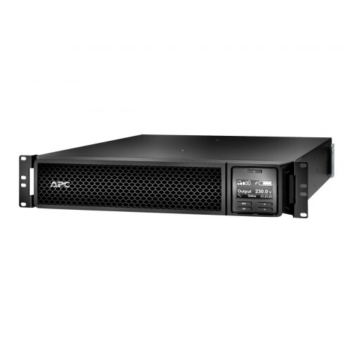 APC Smart-UPS SRT 3000VA RM - UPS (rack-mountable) - AC 208/230 V - 2700 Watt - 3000 VA - USB - output connectors: 8 - 2U - 19" - black APC Smart-UPS SRT 3000VA RM - UPS (rack-mountable) - AC 208/230 V - 2700 Watt - 3000 VA - USB - output connectors: 8 - 2U - 19" - black