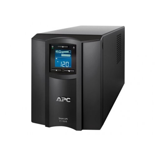 APC Smart-UPS C 1500VA LCD - UPS - AC 230 V - 900 Watt - 1500 VA - USB - output connectors: 8 - black - with APC SmartConnect