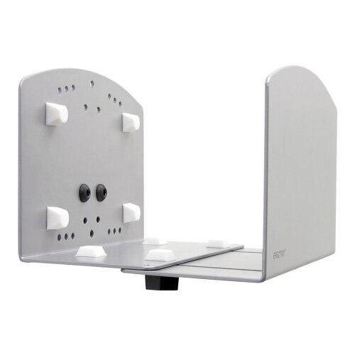 Ergotron Vertical Universal CPU Holder - System unit holder - silver - for P/N: 45-353-026, 45-354-026 Ergotron Vertical Universal CPU Holder - System unit holder - silver - for P/N: 45-353-026, 45-354-026